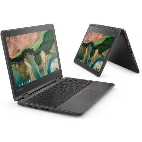 레노버 Flagship Lenovo 300e 11.6 HD IPS Touchscreen 2 in 1 Chromebook - Quad-Core MediaTek MT8173C 2.1GHz 4GB RAM 32GB eMMC 802.11ac 802.11ac HD Webcam HDMI Bluetooth USB Type-C Chrome OS