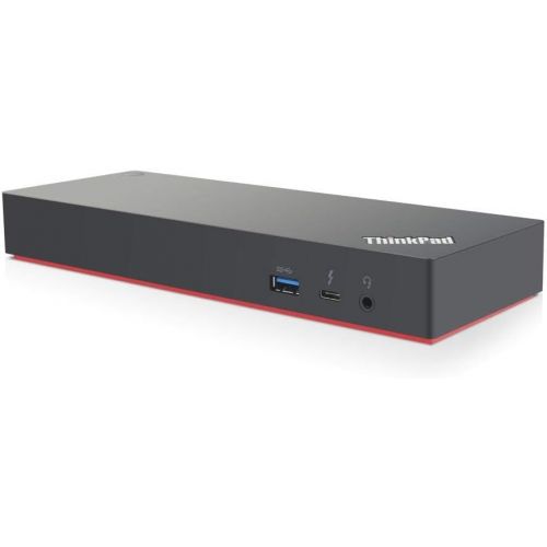 레노버 Lenovo USA ThinkPad Thunderbolt 3 Workstation USB Dock with 230w and 65w AC Included with Power Cords (MFG P/N ; 40AN0230US)