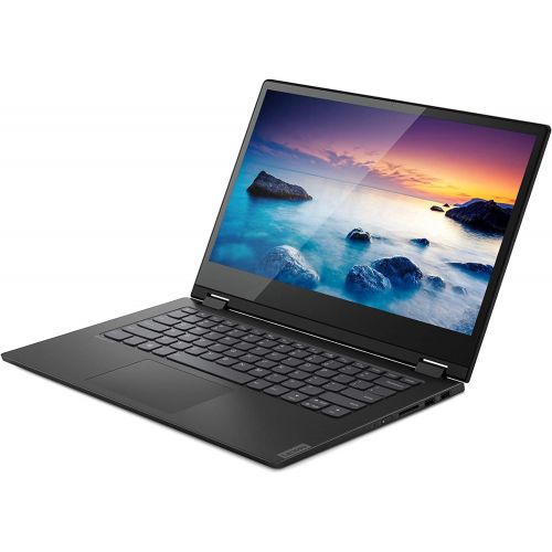 레노버 Lenovo Flex 14 2-in-1 Convertible Laptop, 14-Inch HD (1366 X 768) Touchscreen Display, Intel Pentium Gold 5405U, 4GB DDR4 RAM, 128GB NVMe SSD, Windows 10, 81SQ000EUS, Onyx Black