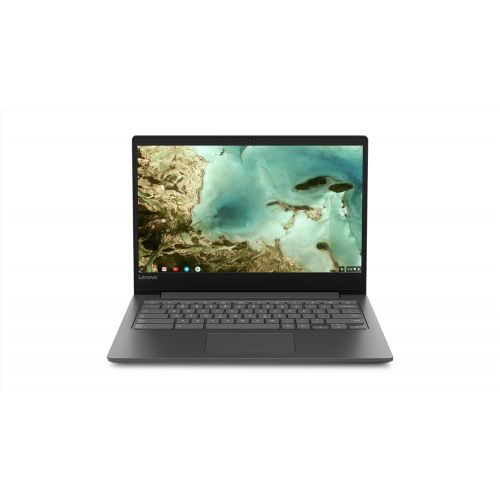 레노버 Lenovo Chromebook S330 Laptop, 14-Inch FHD (1920 x 1080) Display, MediaTek MT8173C Processor, 4GB LPDDR3, 64GB eMMC, Chrome OS, 81JW0000US, Business Black