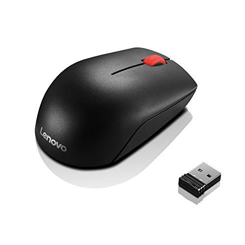 레노버 Lenovo 4Y50R20864 Essential Compact Wireless Mouse, Black
