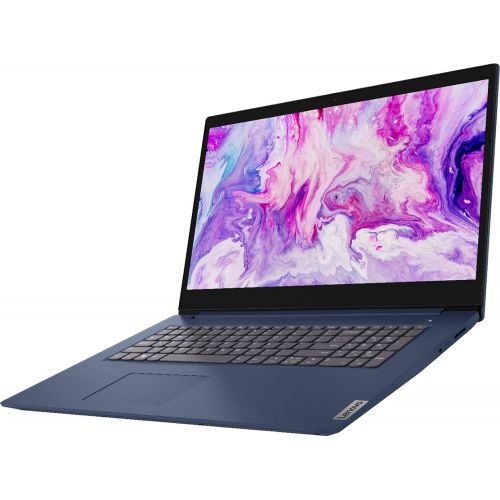 레노버 Lenovo IdeaPad 3 17 17.3 HD+ Laptop Computer_ Intel Quad-Core i5 1035G1 (Beat i7-7500U)_ 20GB DDR4 RAM, 1TB PCIe SSD_ 802.11AC WiFi_ Abyss Blue_ Windows 10 S_ BROAGE 500GB External