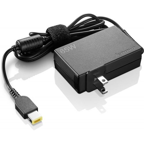 레노버 Lenovo 65W Travel AC Adapter for USA ( 4X20H15594 ),Black