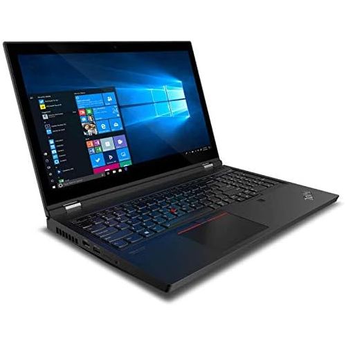 레노버 Lenovo 2020 ThinkPad P15 Gen 1 - High-End Workstation Laptop: Intel 10th Gen i7-10875H Octa-Core, 32GB RAM, 1TB NVMe SSD, 15.6 FHD IPS HDR Display, Quadro T2000, Win 10 Pro, Black