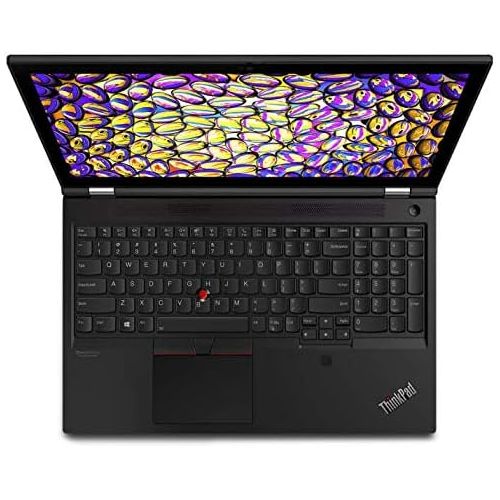 레노버 Lenovo 2020 ThinkPad P15 Gen 1 - High-End Workstation Laptop: Intel 10th Gen i7-10875H Octa-Core, 32GB RAM, 1TB NVMe SSD, 15.6 FHD IPS HDR Display, Quadro T2000, Win 10 Pro, Black