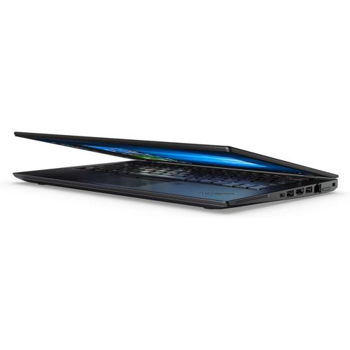 레노버 Lenovo ThinkPad T470s Windows 10 Pro Laptop - Intel Core i7-7500U, 16GB RAM, 500GB SSD, 14 IPS WQHD (2560x1440) Matte Display, Fingerprint Reader, Black Color