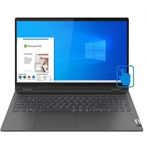 레노버 Lenovo Ideapad Flex 5 15.6 FHD IPS Touchscreen 2-in-1 Laptop, i7-1065G7, NVIDIA MX330, Win 10 Pro, Type-C, Wi-Fi 6, Fingerprint, w/MS Office 365 Personal (16GB RAM 1TB PCIe SSD)