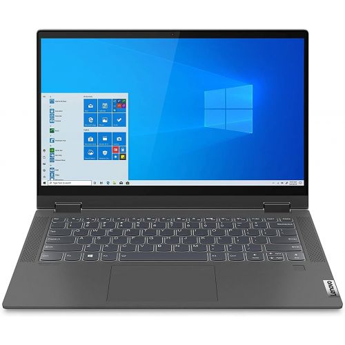 레노버 Lenovo Flex 5 Laptop, 14 2-in-1 FHD Touch Display, 6-Core AMD Ryzen 5 4500U( i7-8550U), Backlit KB, Webcam, Fingerprint, USB-C, Win10 Home, Digital Pen, WOOV 32GB MSD Card (16GB RA
