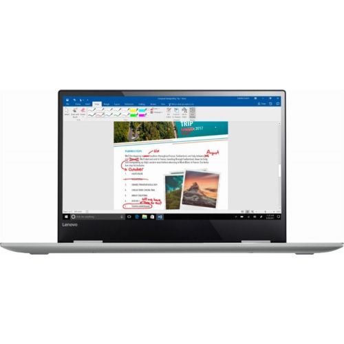 레노버 Lenovo Yoga 720 2-in-1 13.3 FHD IPS Touch-Screen Ultrabook, Intel Core i5-7200U, 8GB DDR4 RAM, 256GB SSD, 802.11ac, Bluetooth, Fingerprint Reader, Backlit Keyboard, Thunderbolt, Wi