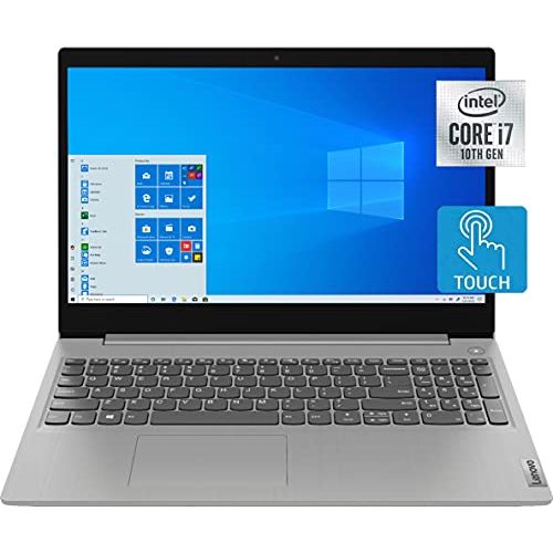 레노버 Lenovo Ideapad High Performance Laptop, 15.6 HD Touchscreen, Intel 10 th Gen Core i7-1065G7 Processor, 8 GB DDR4 Memory, 256 GB SSD Storage, Windows 10, BesTry Accessory Bundle