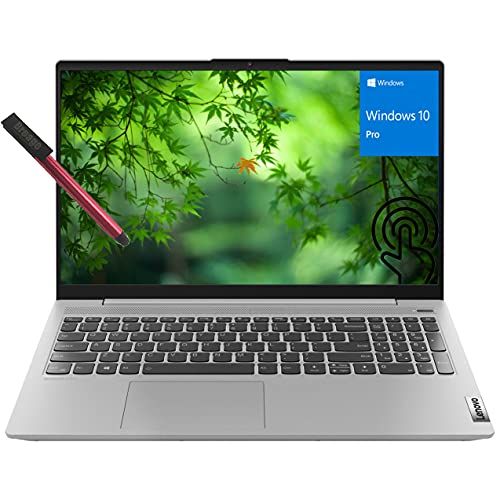 레노버 Lenovo IdeaPad 5 15 Windows 10 Pro Business Laptop, 15.6 FHD IPS Touchscreen 300 nits, Octa-Core AMD Ryzen 7 4700U (Beat i7-10510U), 8GB DDR4 RAM, 1TB PCIe SSD, WiFi 6, BROAGE 64GB