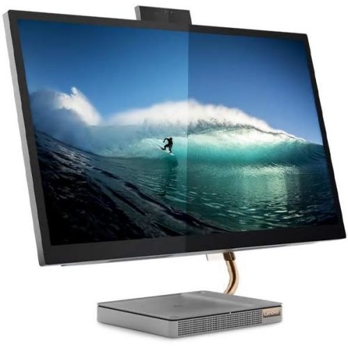 레노버 Lenovo IdeaCentre AIO 27 Touch 512GB SSD (Intel Core i7-9700 CPU Turbo Boost to 4.70GHz, 16 GB RAM, 512 GB SSD, 27 QHD Touchscreen, Win 10) Desktop All in One PC Computer A540-27IC