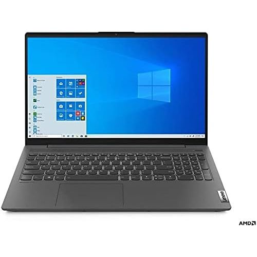 레노버 Lenovo IdeaPad 5 15.6 FHD IPS Anti-Glare Laptop AMD Ryzen 7 4700U 16GB RAM 512GB SSD Backlit Keyboard Fingerprint Reader Windows 10 TWE Cloth Grey