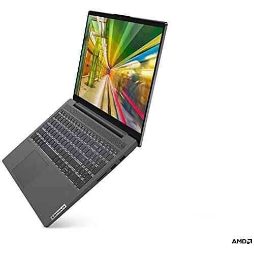 레노버 Lenovo IdeaPad 5 15.6 FHD IPS Anti-Glare Laptop AMD Ryzen 7 4700U 16GB RAM 512GB SSD Backlit Keyboard Fingerprint Reader Windows 10 TWE Cloth Grey