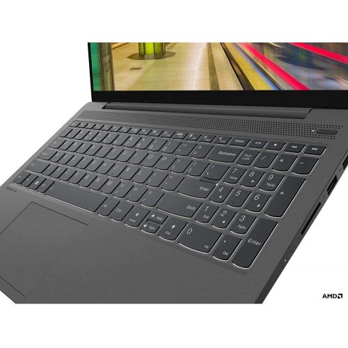 레노버 Lenovo IdeaPad 5 15.6 FHD IPS Anti-Glare Laptop AMD Ryzen 7 4700U 16GB RAM 512GB SSD Backlit Keyboard Fingerprint Reader Windows 10 TWE Cloth Grey