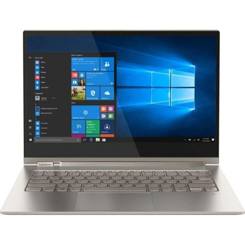 레노버 2019 Lenovo Yoga C930 2-in-1 13.9 4K UHD Touch-Screen Laptop - Intel i7, 16GB DDR4, 512GB PCI-e SSD, 2X Thunderbolt 3, Dolby Atmos Audio, Webcam, WiFi, Windows 10, Active Pen, 3 LB
