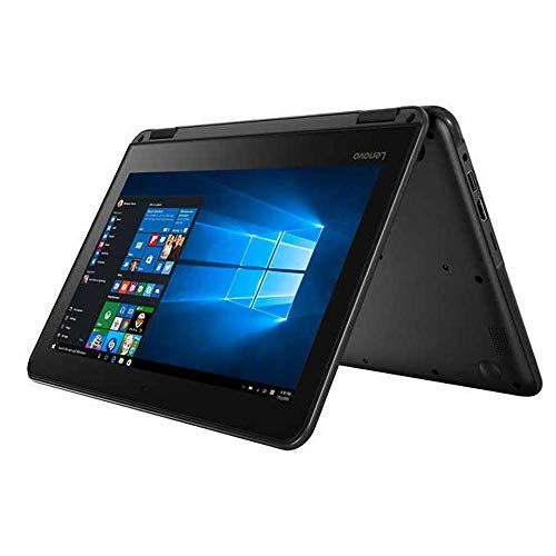 레노버 2019 New Lenovo Flagship 2-in-1 Laptop/Tablet with 11.6 HD IPS Touchscreen Display, Intel Celeron Quad-Core N3450 up to 2.2GHz, 4GB DDR4, 64GB eMMC SSD, WiFi, Webcam, Win 10 S/Pro