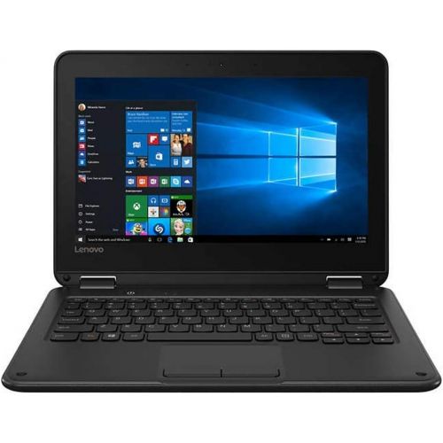 레노버 2019 New Lenovo Flagship 2-in-1 Laptop/Tablet with 11.6 HD IPS Touchscreen Display, Intel Celeron Quad-Core N3450 up to 2.2GHz, 4GB DDR4, 64GB eMMC SSD, WiFi, Webcam, Win 10 S/Pro