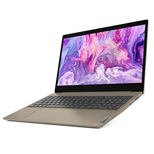 레노버 2021 Lenovo IdeaPad 3 15.6 HD Laptop Intel Dual-Core i3-1005G1 20GB RAM DDR4 512GB M.2 SSD Intel UHD Graphics HDMI Card Reader Bluetooth Webcam Almond Windows 10 Pro w/ RE 32GB USB