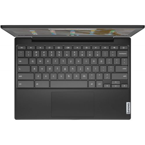 레노버 Lenovo Chromebook 11 HD Laptop, AMD A-Series A6 Processor, AMD Radeon Graphics, 4GB DDR4 Memory, 32GB eMMC Flash Memory, Long-Lasting Battery, Chrome OS, Onyx Black