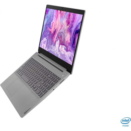 레노버 Lenovo IdeaPad 3 15.6 HD Touch Screen Laptop 10th Gen Quad-Core Intel Core i5-1035G1 (Beat i7-8550U) Bundled with Sleeve, Webcam, Windows 10, Grey (12GB256GB SSD1TB HDD)