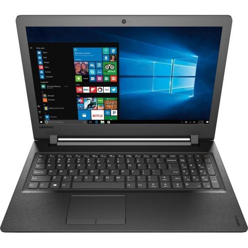 레노버 Lenovo Ideapad 15.6 HD High Performance Laptop PC Intel Core i3-6100U 6GB DDR4 1TB HDD WIFI Bluetooth Webcam Stereo speakers HDMI Windows 10 (Black)