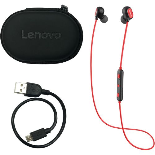 레노버 Lenovo H02 Sports Bluetooth Headset Red