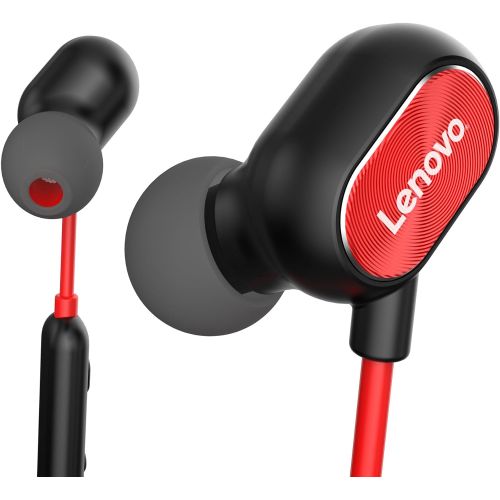 레노버 Lenovo H02 Sports Bluetooth Headset Red