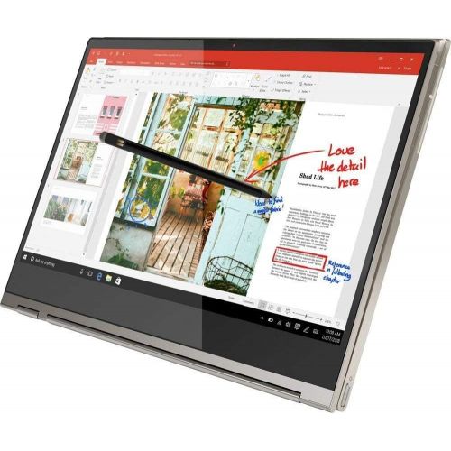 레노버 2020 Lenovo Yoga C930 2-in-1 13.9 Inch 4K Ultra HD Touchscreen Laptop (Intel Core i7-8550U, Quad Cores, 16GB DDR4 RAM, 512GB SSD, Backlit Keyboard, WiFi, Bluetooth, HDMI, Windows 1