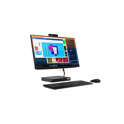 레노버 Lenovo IdeaCentre AIO 24 Touch 1TB SSD 2TB HD 32GB RAM (Intel Core i7-9700K cpu Turbo to 4.90GHz, 32 GB RAM, 1 TB SSD + 2 TB HD, 24 FHD Touchscreen, Win 10) Desktop All in One PC C