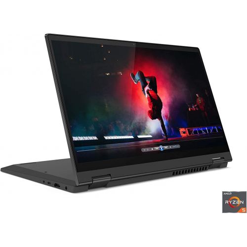 레노버 Latest Lenovo Flex 5 14 2-in-1 Laptop, FHD (1920 x 1080) Touch Display, AMD Ryzen 5 4500U Processor, 16GB DDR4 OnBoard RAM, AMD Radeon Graphics, Windows 10, Graphite Grey (512SSD)