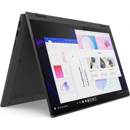 레노버 Latest Lenovo Flex 5 14 2-in-1 Laptop, FHD (1920 x 1080) Touch Display, AMD Ryzen 5 4500U Processor, 16GB DDR4 OnBoard RAM, AMD Radeon Graphics, Windows 10, Graphite Grey (512SSD)