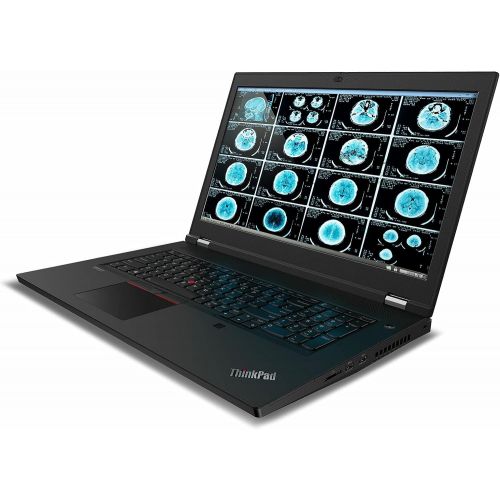 레노버 2022 Lenovo Thinkpad P17 17.3 FHD (1920x1080) Mobile Workstation Laptop (Intel 6-Core i7-10750H, 64GB DDR4, 2TB PCIe SSD, Quadro T2000 4GB Graphics) Backlit, Thunderbolt, FP, Windo