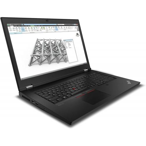 레노버 2022 Lenovo Thinkpad P17 17.3 FHD (1920x1080) Mobile Workstation Laptop (Intel 6-Core i7-10750H, 64GB DDR4, 2TB PCIe SSD, Quadro T2000 4GB Graphics) Backlit, Thunderbolt, FP, Windo