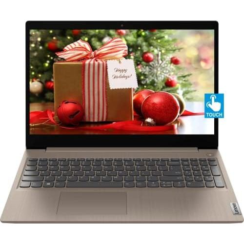 레노버 2022 Lenovo IdeaPad 3 15.6 HD Touch Screen Laptop, Intel Dual-Core i3-1115G4 Up to 4.1GHz, 20GB DDR4 RAM, 1TB PCI-e SSD, Webcam, WiFi 5, HDMI, Bluetooth, Windows 10 S - Almond + Ti