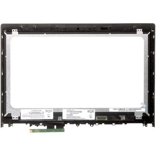 레노버 15.6 FHD 1920x1080 LCD Screen LED Touch Digitizer + Bezel Frame Assembly for Lenovo Edge 2 15 Edge 2-1580 80QF
