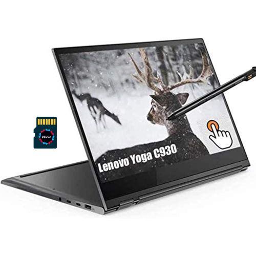 레노버 Lenovo Yoga C930 2-in-1 Business Laptop I 13.9 FHD IPS Touchscreen I Intel Quad-Core i7-8550U I 12GB DDR4 512GB SSD I Backlit KB Fingerprint Pen Win 10 + 16GB Micro SD Card