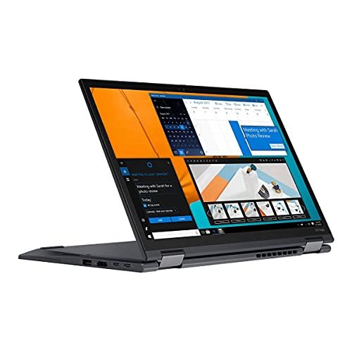 레노버 Lenovo ThinkPad X13 Yoga Gen 2 13.3 Touchscreen 2 in 1 Notebook, Intel Core i5-1135G7, 8GB RAM, 256GB SSD, Intel Iris Xe Graphics, Windows 10 Pro (20W80037US)