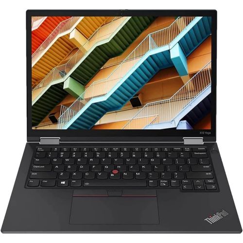 레노버 Lenovo ThinkPad X13 Yoga Gen 2 13.3 Touchscreen 2 in 1 Notebook, Intel Core i5-1135G7, 8GB RAM, 256GB SSD, Intel Iris Xe Graphics, Windows 10 Pro (20W80037US)