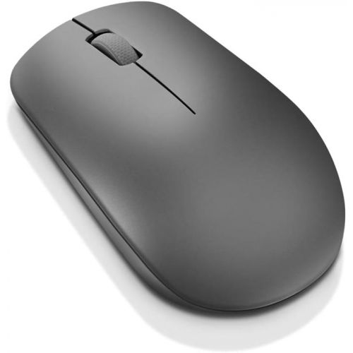 레노버 Lenovo 530 Wireless Mouse with Battery, 1200 DPI Optical Mouse, USB Receiver, 3 Button, Portable, Ambidextrous, GY50Z49089, Graphite Grey