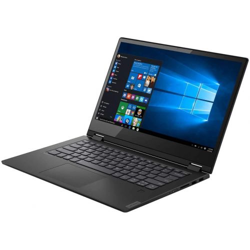 레노버 Lenovo Flex 14 FHD 2-in-1 Touchscreen PC Laptop w/ Active Pen, Intel Core i5-8265U, 4GB DDR4 RAM, 512GB PCIe SSD, 4 Cores up to 3.9 GHz, 1920x1080, Backlit, Fingerprint, USB-C, Web