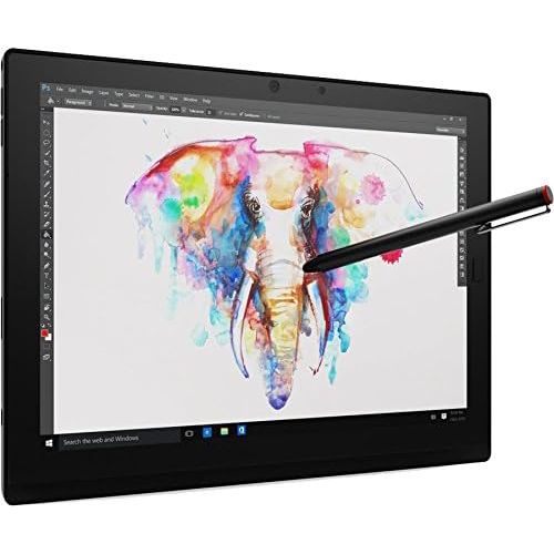 레노버 Lenovo ThinkPad X1 Tablet, 12 Full-HD+ IPS Touchscreen w/Active Pen, Intel Core m7-6Y75 Dual-Core 1.2GHz, 256GB Solid State Drive, 16GB DDR3, 802.11ac, Bluetooth, Detachable Keyboa