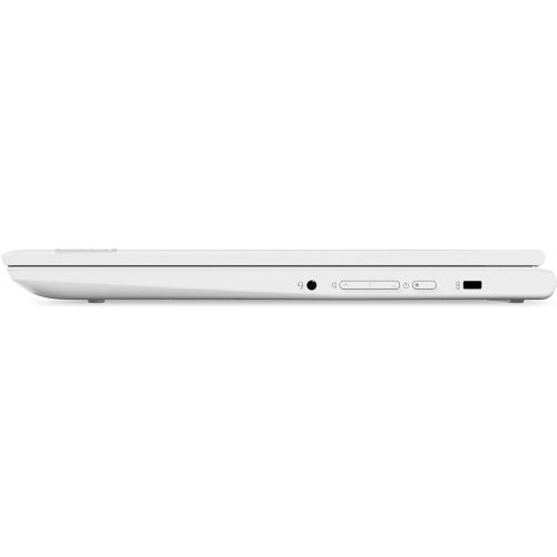 레노버 Lenovo Chromebook C330 2-in-1 Convertible Laptop, 11.6 HD Display, MediaTek MT8173C, 4GB RAM, 64GB Storage, Chrome OS, Blizzard White