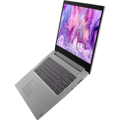 레노버 Lenovo IdeaPad 3 17 Laptop 17.3?HD+ Display AMD Quad-Core Ryzen 7 3700U (Beats i7-7500U) 12GB DDR4 128GB PCIe SSD 1TB HDD AMD Radeon Vega 10 HDMI Fingerprint Dolby Win 10 + Wireles