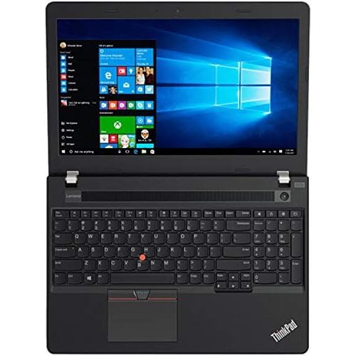 레노버 Lenovo ThinkPad E570 15.6 Business Laptop, Intel Core i5-7200u, Intel 256GB SSD, 8GB RAM, DVDRW, WiFi, HDMI/VGA, Gigabit LAN, SD Card Reader, Windows 10 Pro