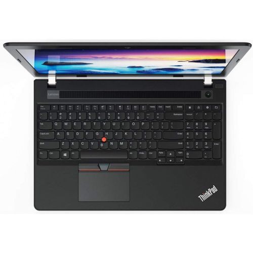 레노버 Lenovo ThinkPad E570 15.6 Business Laptop, Intel Core i5-7200u, Intel 256GB SSD, 8GB RAM, DVDRW, WiFi, HDMI/VGA, Gigabit LAN, SD Card Reader, Windows 10 Pro