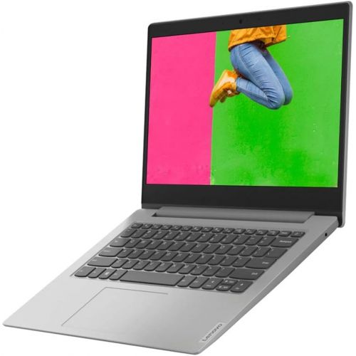 레노버 2021 Lenovo IdeaPad 14 HD Display Laptop Computer, AMD A6-9220e Processor, 4GB RAM, 64GB eMMC, 1-Year Office 365, AMD Radeon R4 Graphics, HDMI, Windows 10 S, Gray, 32GB Snow Bell U