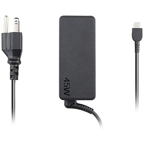 레노버 New Lenovo Original Laptop Charger 45W watt USB Type C AC Power Adapter - Lenovo ThinkPad Yoga Miix,X280 T480 T480s T580 E480,MIIX5 Pro,X1 Carbon 2017 2018,X1 Tablet