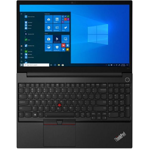 레노버 Portable Lenovo ThinkPad E15 Gen 2 Laptop, 15.6 FHD IPS 250 nits, Ryzen 7 4700U, Backlit Keyboard，Wi-Fi 6, Webcam, HDMI, USB-C, AMD Radeon Graphics, Win 10 Pro 16GB, 256GB PCIe SSD