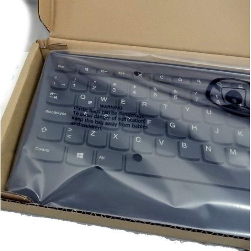 레노버 Lenovo 4X30M39482 Essential Wireless Keyboard and Mouse Combo - LA Spanish 171 (w/o Battery)